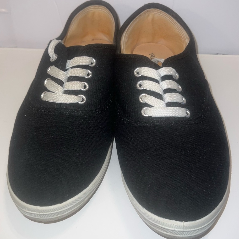 ♦️ Rose Angel‎ Steps Women's Adult Black Sneaker Casual Shoes 8.5W Used